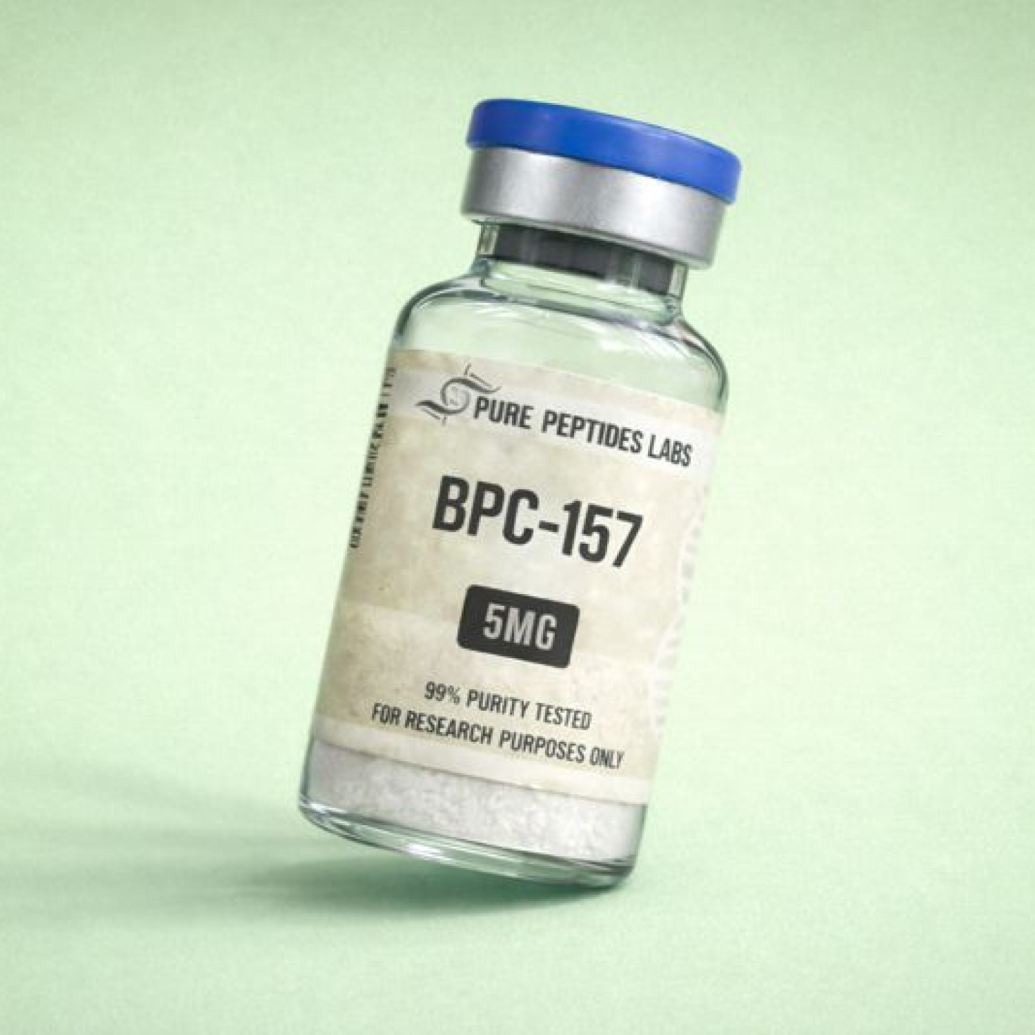 BPC-157 laboratory research peptide vial