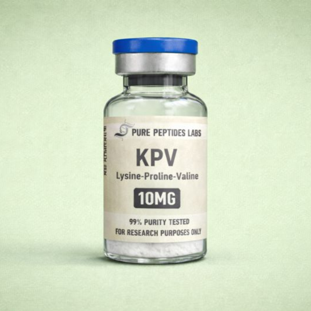 KPV 10MG laboratory research peptide vial