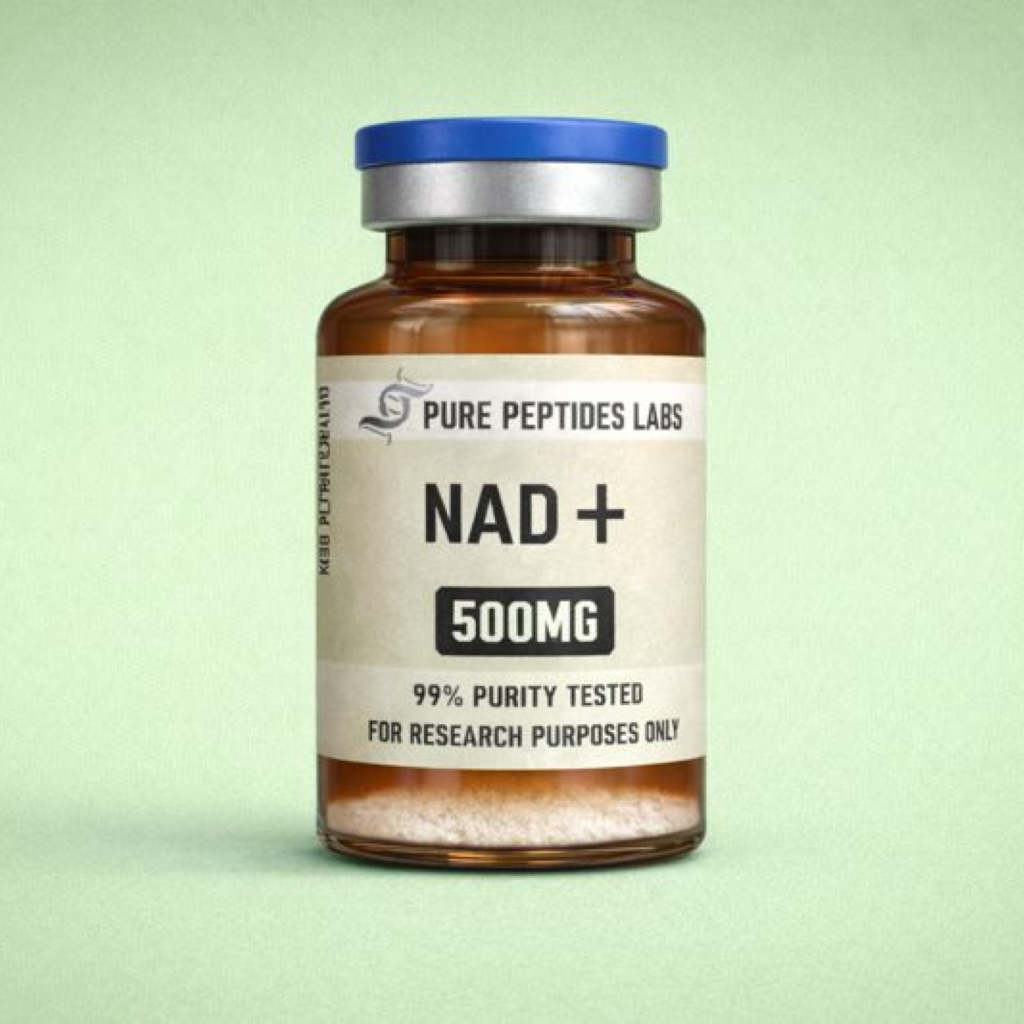 NAD+ 500MG laboratory research compound vial