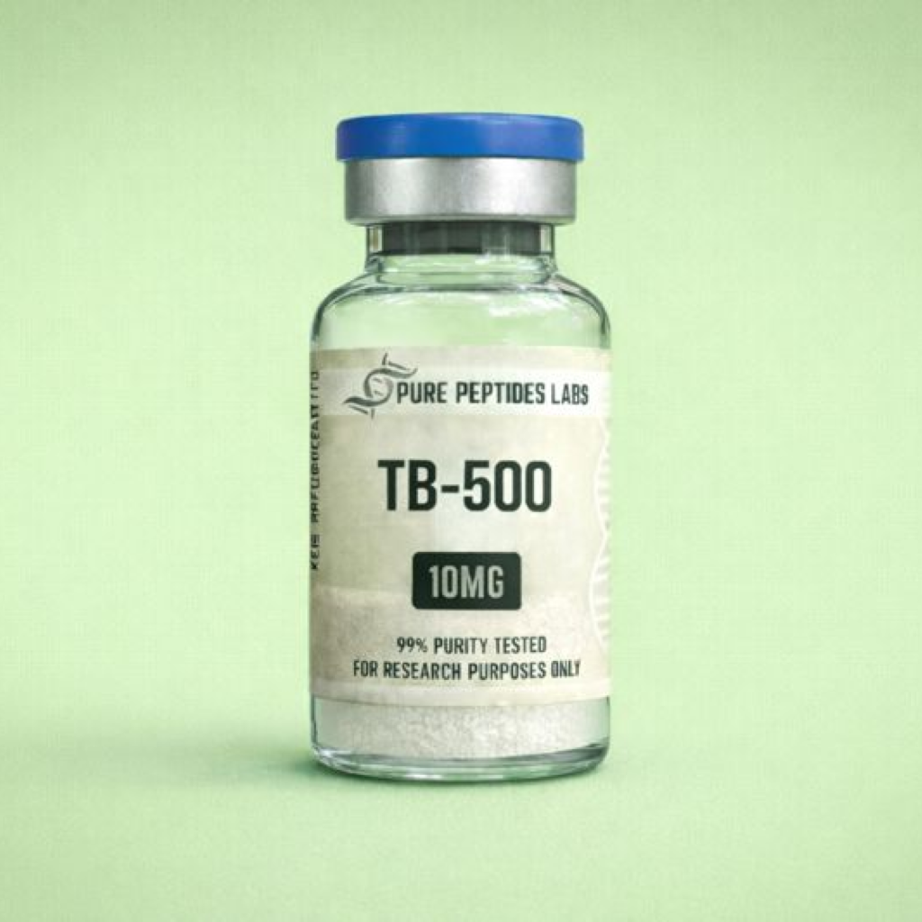 TB-500 laboratory research peptide vial