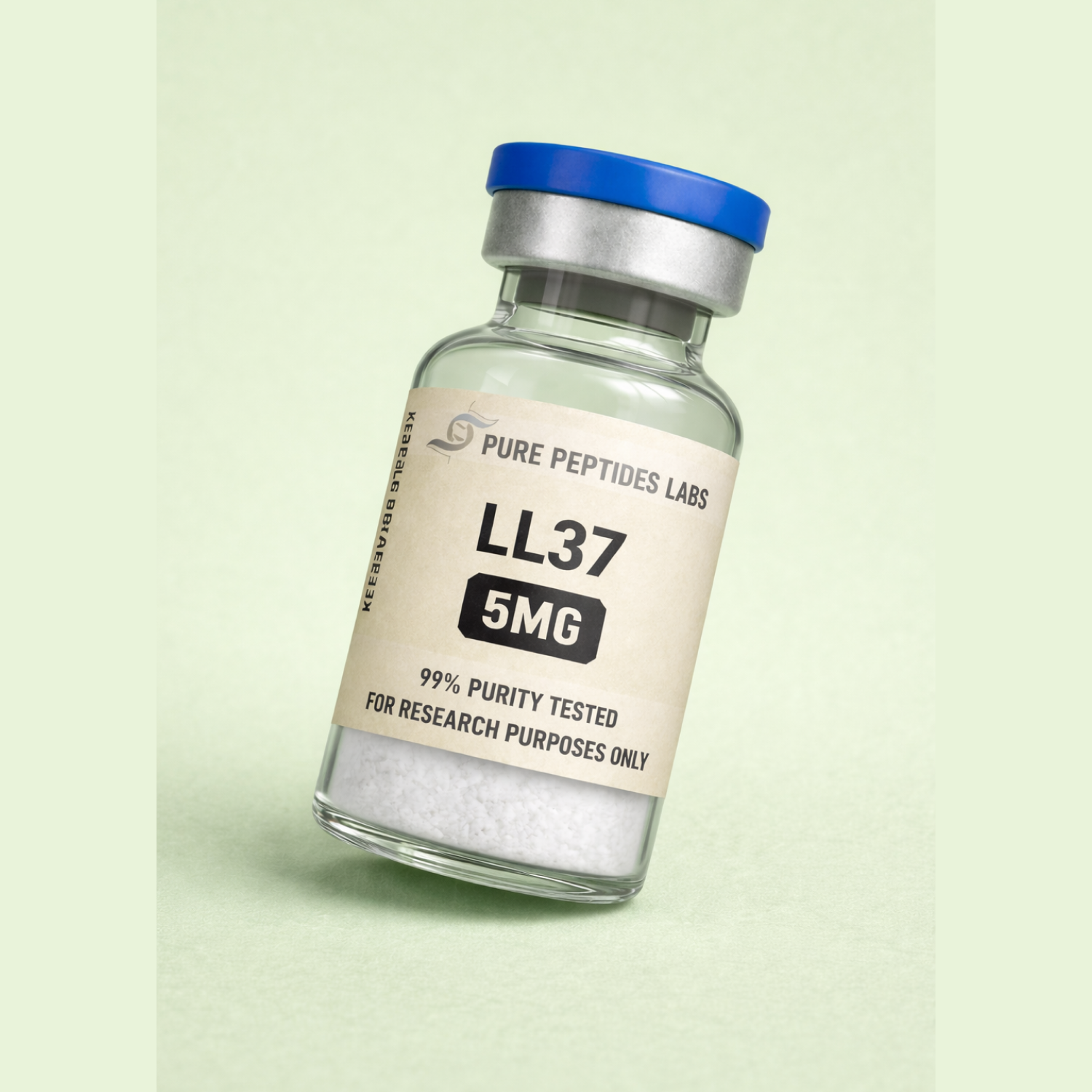 LL37 5mg research-grade human cathelicidin antimicrobial peptide vial for innate immunity studies